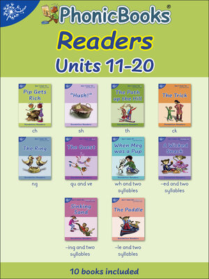 cover image of Phonic Books Dandelion Readers Set 1 Units 11-20
